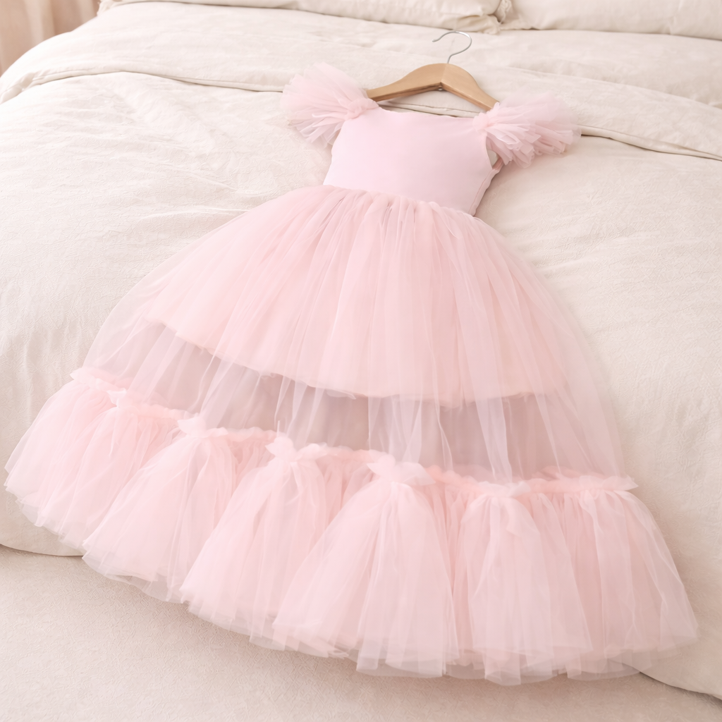 Blush Whisper Princess Dress