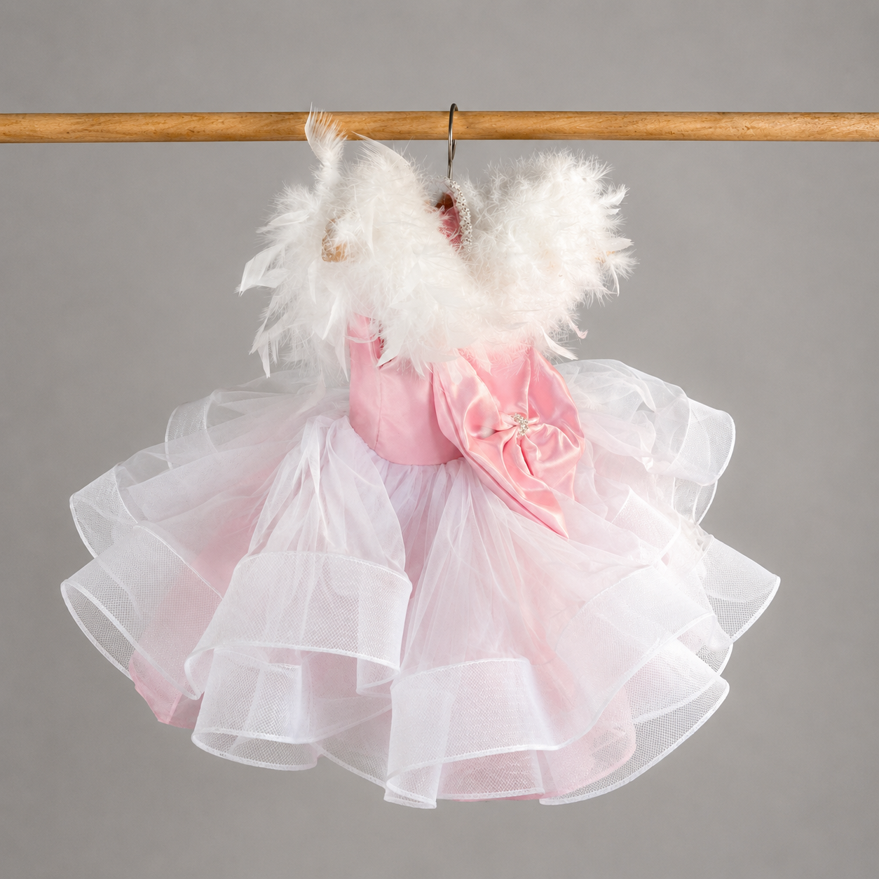 Feather and Pearl Birthday Dress