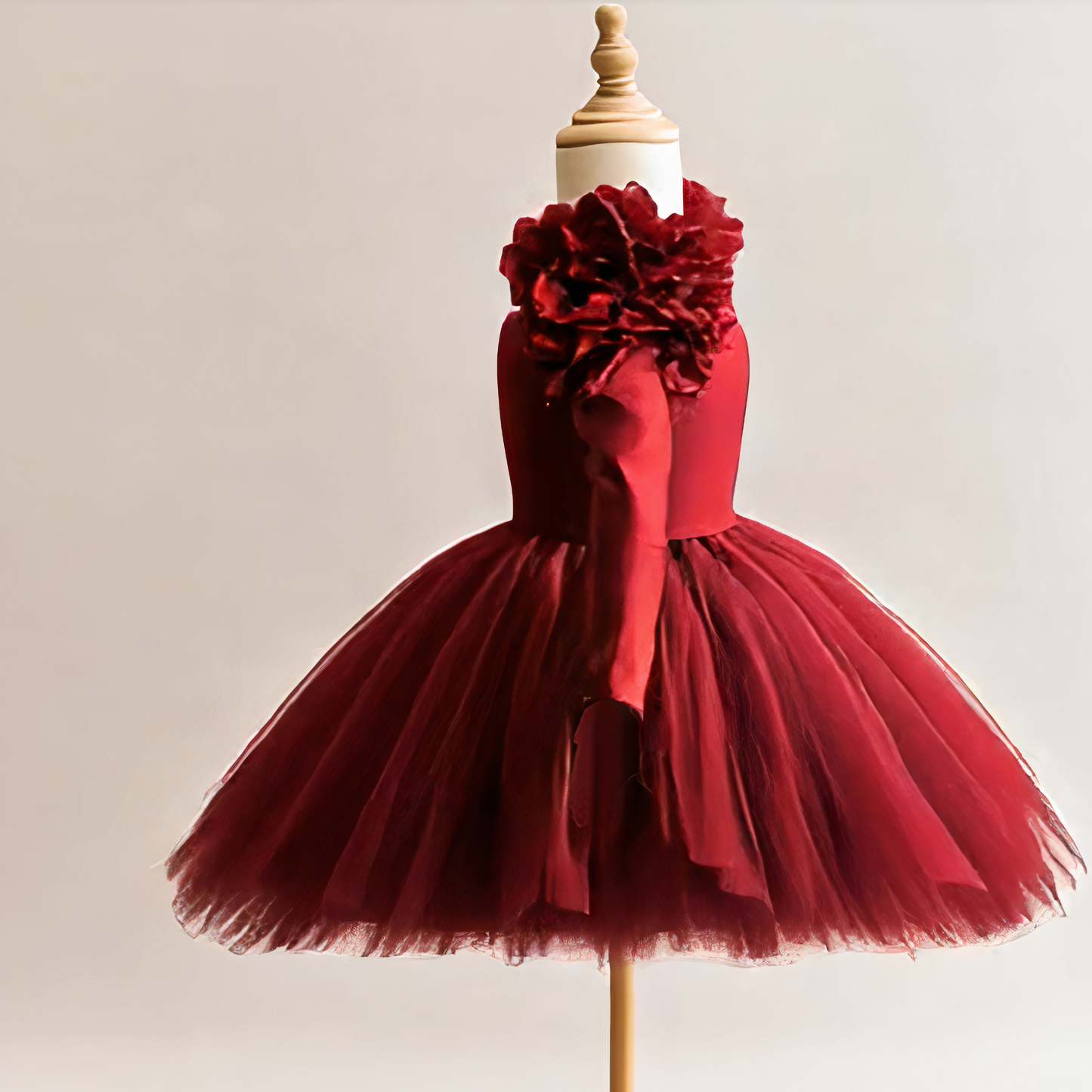 Sienna Burgundy Occasion Dress