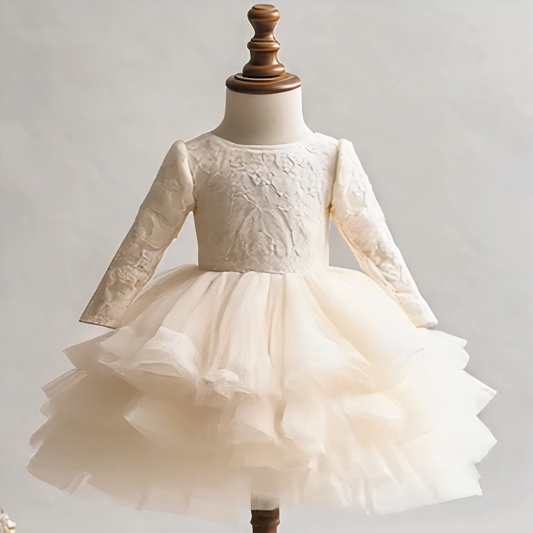 Nora Ivory Lace Dress