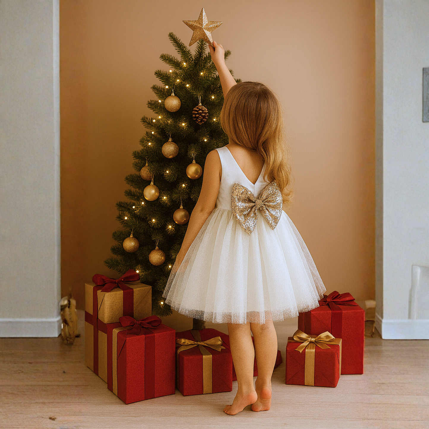 Joy White Tutu Dress