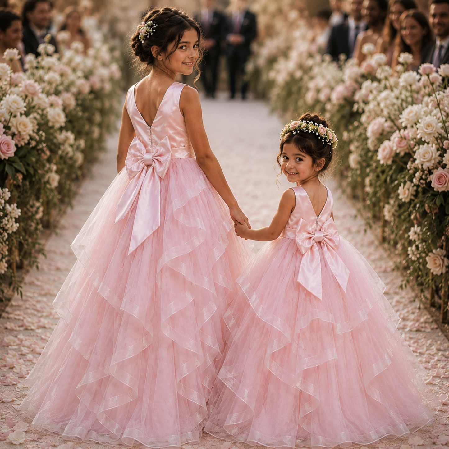 Pastel Pink Occasion Gown