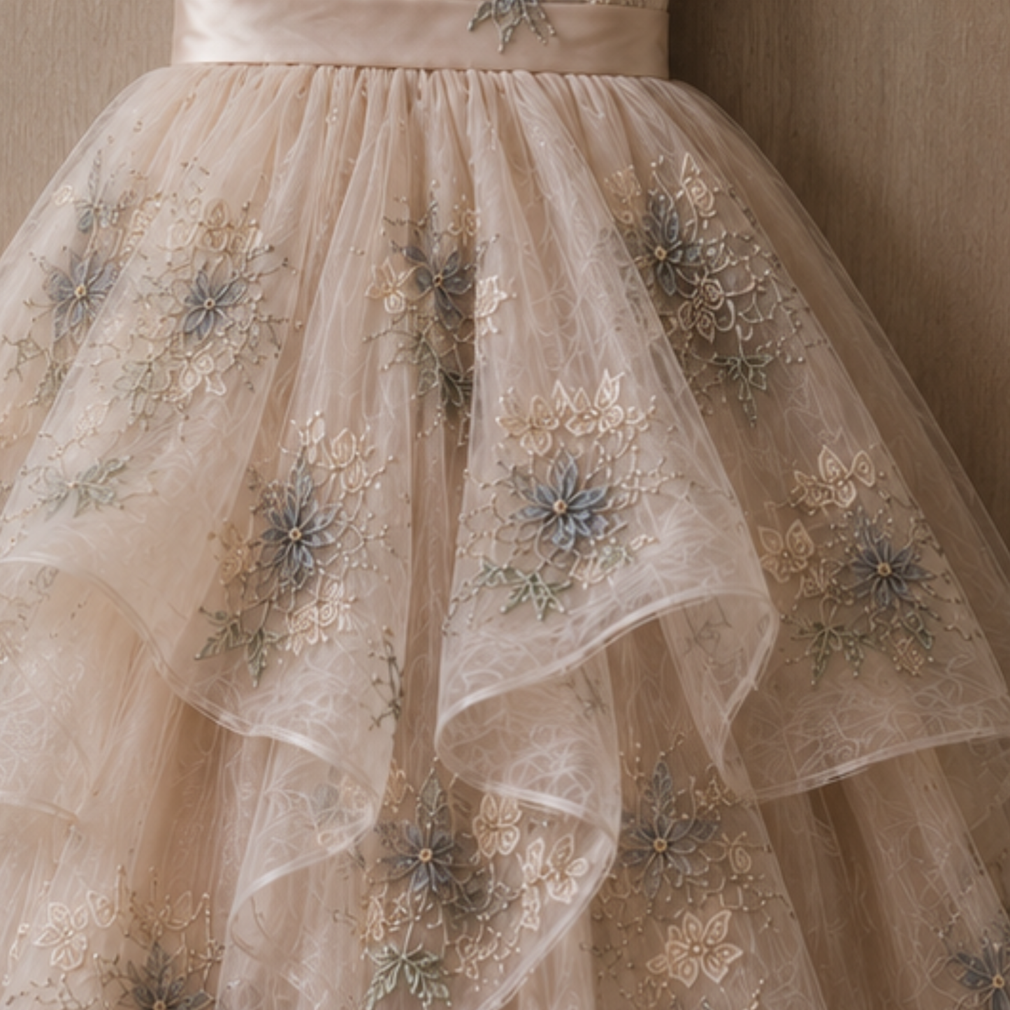 Enchanted Blossom Couture Ball Gown