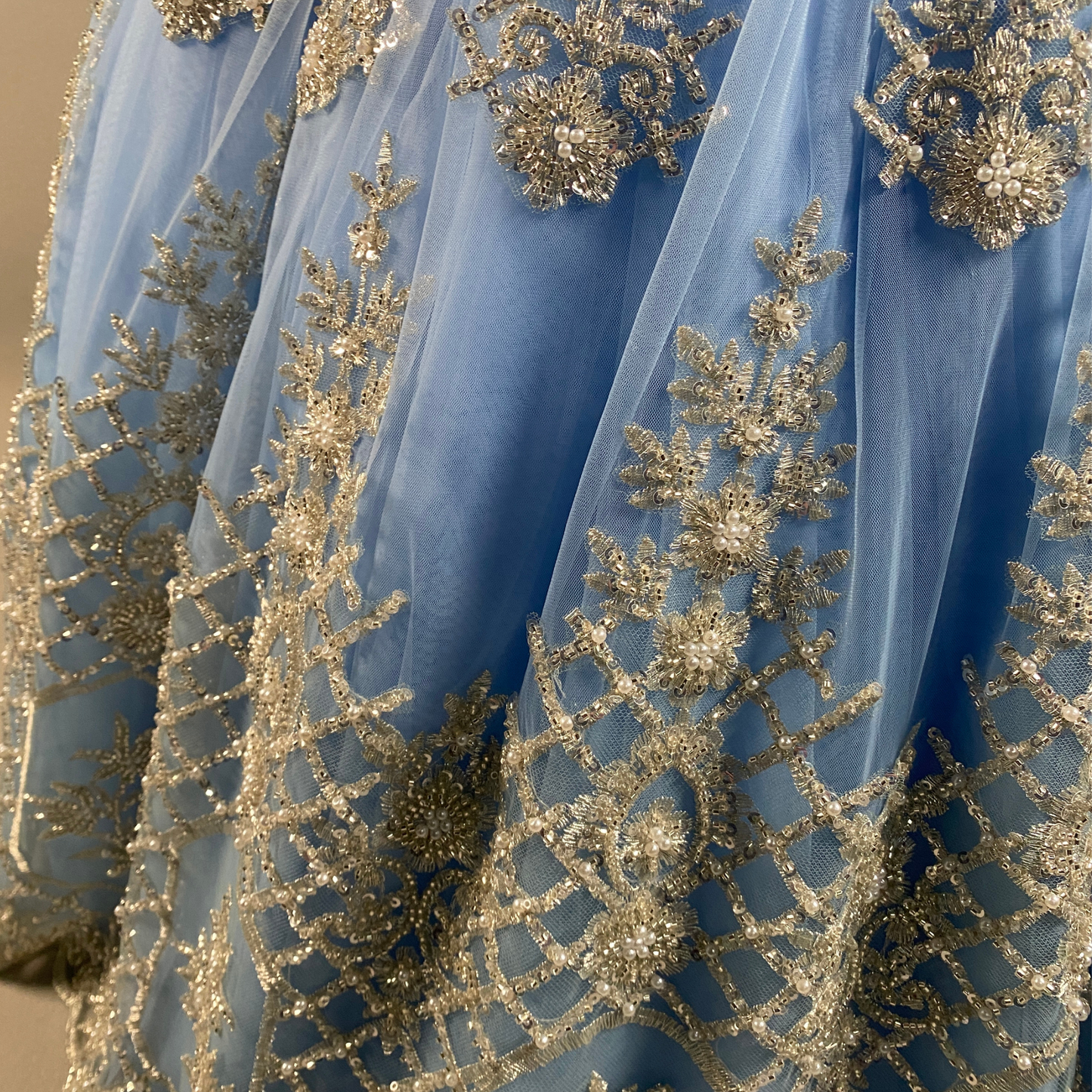 Blue Starlight Princess Gown