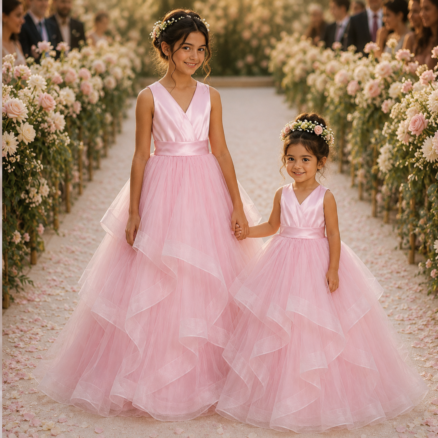 Pastel Pink Occasion Gown