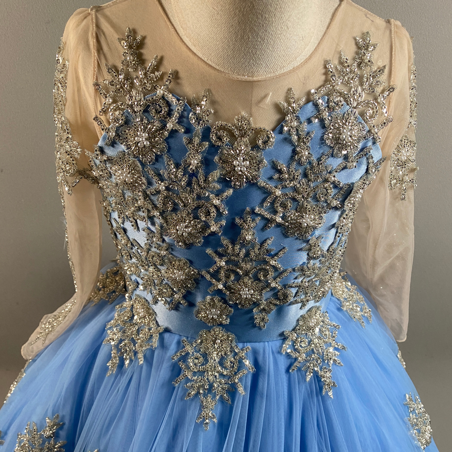 Blue Starlight Princess Gown