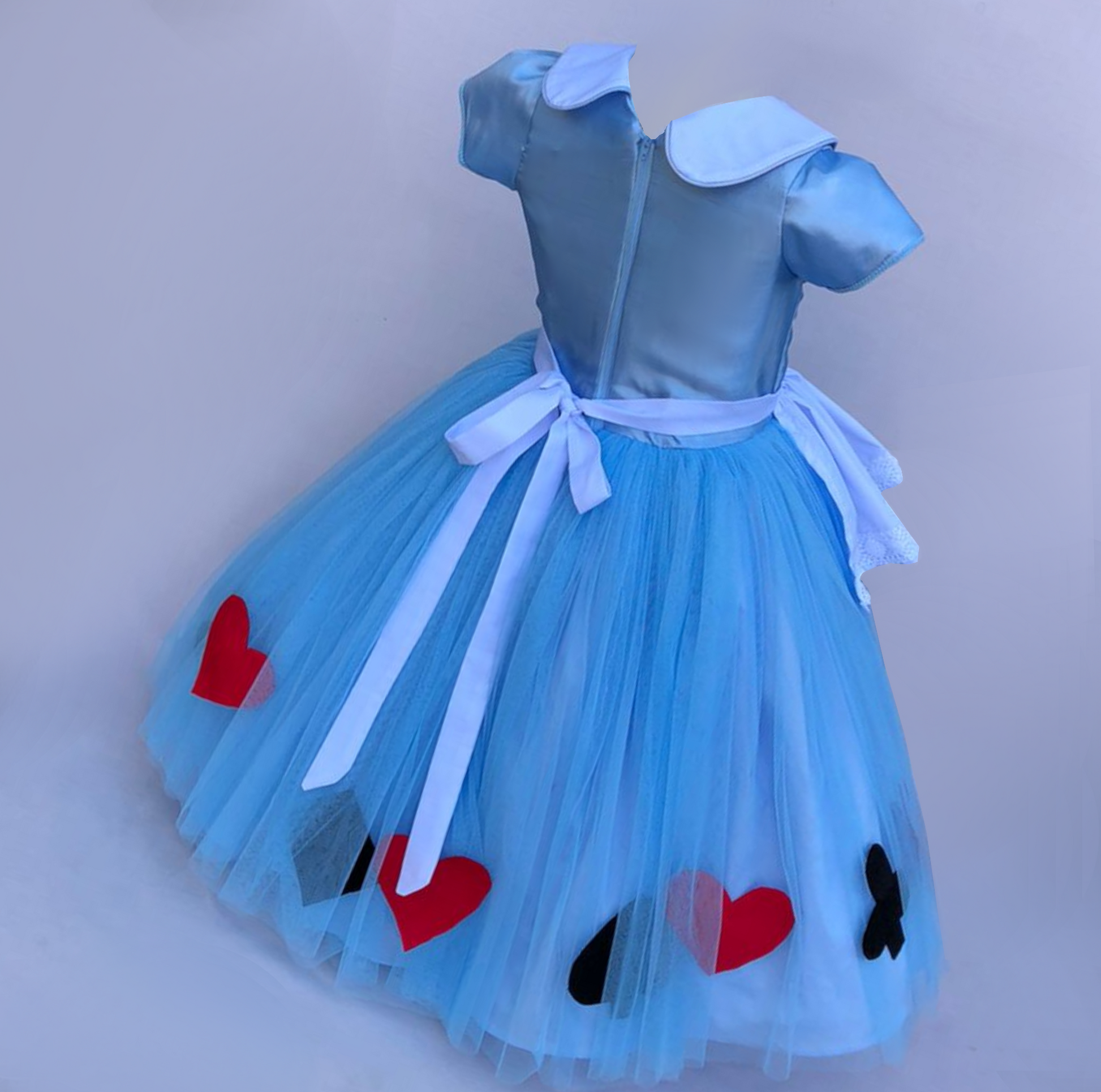 Whimsical Alice in Wonderland Princess Birthday Dress